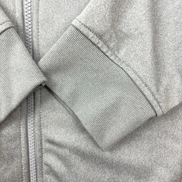 UnderArmour Men’s Gray Heather Coldgear Loose Full Zip Athletic Jacket Size XXL - Picture 6 of 14